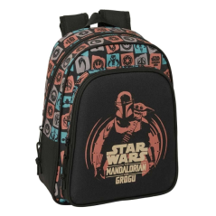 Sac à dos enfant Mandalorian Grogu noir