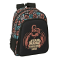 Sac à dos enfant Mandalorian Grogu noir avec porte-bouteille Sac à dos enfant Mandalorian Grogu noir avec porte-bouteille