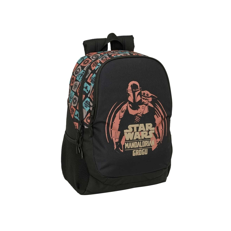 Sac à dos Mandalorian Grogu noir 23 L compatible chariot