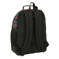 Sac à dos Mandalorian et Grogu noir avec poche frontale Sac à dos Mandalorian et Grogu noir avec poche frontale
