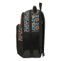 Sac à dos Mandalorian et Grogu noir avec poche frontale Sac à dos Mandalorian et Grogu noir avec poche frontale