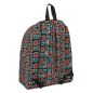 Sac à dos Mandalorian et Grogu noir avec poche frontale Sac à dos Mandalorian et Grogu noir avec poche frontale