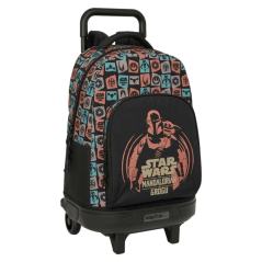 Sac à dos noir Grogu Mandalorien