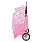 Sac à roulettes Snoopy 33 L rose avec porte-bouteille Sac à roulettes Snoopy 33 L rose avec porte-bouteille