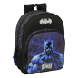 Sac à dos Batman noir compatible valise à roulettes Sac à dos Batman noir compatible valise à roulettes