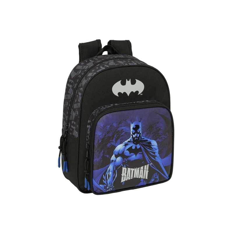 Sac à dos enfant Batman noir porte-bouteille adaptable valise Sac à dos enfant Batman noir porte-bouteille adaptable valise