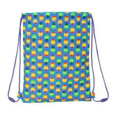 Sac plat Iron Man bleu 3L avec poche zippée