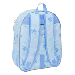 Sac à dos Frozen bleu pastel avec poche frontale