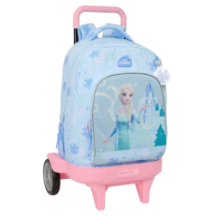 Sac à dos chariot Frozen bleu pastel