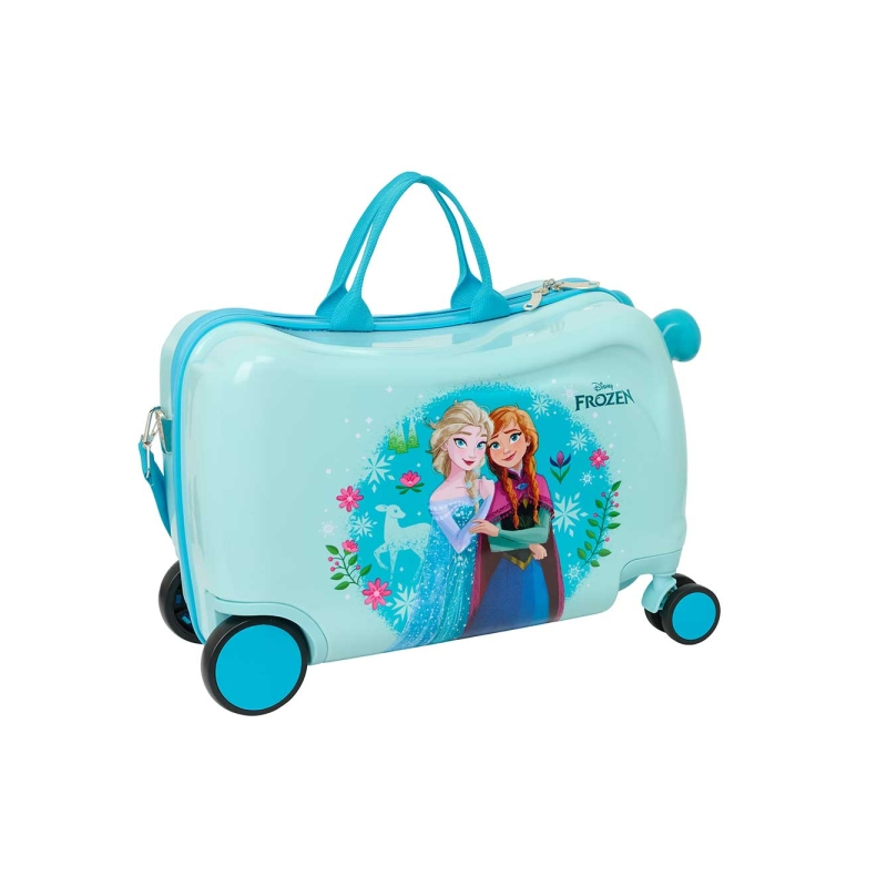 Valise trolley enfant Frozen bleu clair Valise trolley enfant Frozen bleu clair