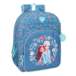 Sac à dos Frozen bleu adaptable valise roulettes Sac à dos Frozen bleu adaptable valise roulettes
