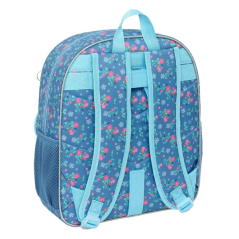 Sac à dos Frozen bleu adaptable à roulettes