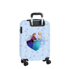 Valise cabine à roulettes Frozen 51 cm bleue