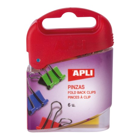 ✅ Pince à clip Apli 19mm couleur Surtido en stock