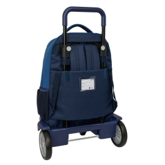 Mochila à roulettes Safta El Pulpo 33L bleu marine