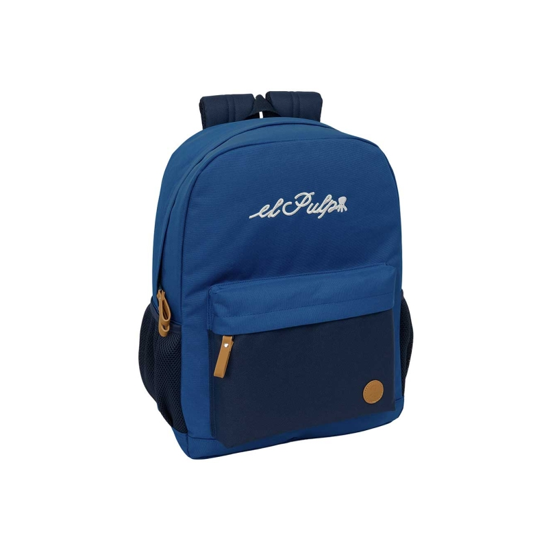 Sac à dos Safta El Pulpo bleu marine adaptable chariot