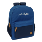 Sac à dos Safta El Pulpo bleu marine adaptable chariot