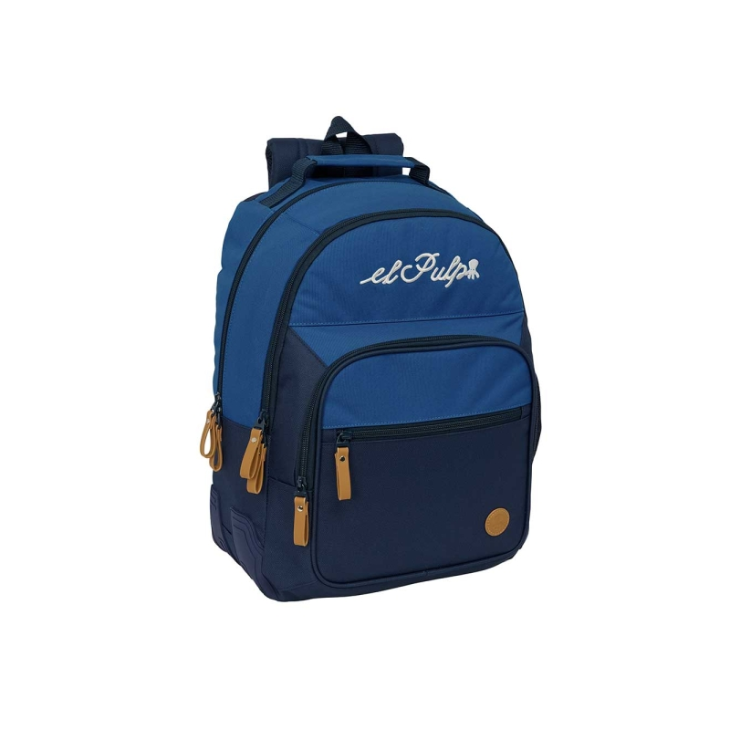 Sac à dos Poulpe bleu marine adaptable chariot Sac à dos Poulpe bleu marine adaptable chariot