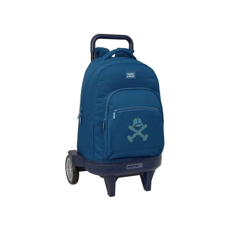 Sac à dos trolley Safta Harper et Neyer bleu marine Sac à dos trolley Safta Harper et Neyer bleu marine