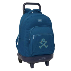 Sac à dos trolley bleu marine