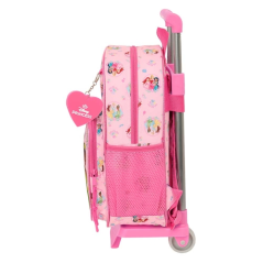 Sac à dos trolley rose