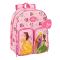 Sac à dos enfant Princesses Disney rose compatible valise Sac à dos enfant Princesses Disney rose compatible valise