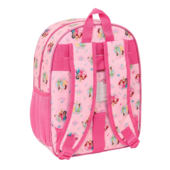 Sac à dos enfant Princesses Disney rose compatible valise