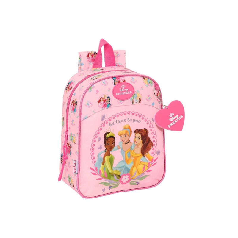 Sac à dos bébé Princesses Disney rose 6L trolley Sac à dos bébé Princesses Disney rose 6L trolley