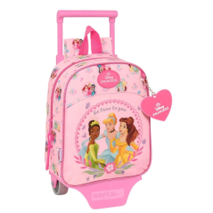 Sac à dos trolley rose Princesse