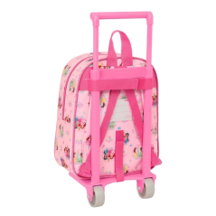 Sac à dos trolley Princesses Disney rose amovible