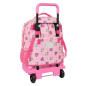 Sac à dos trolley amovible Disney Princesse Rose Sac à dos trolley amovible Disney Princesse Rose