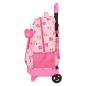 Sac à dos trolley amovible Disney Princesse Rose Sac à dos trolley amovible Disney Princesse Rose