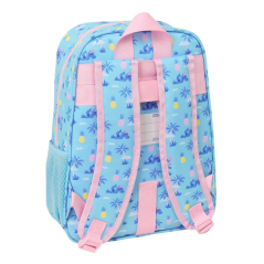 Sac à dos enfant Stitch Waves bleu clair 26x34x11 cm