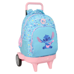 sac à dos à roulettes bleu clair
