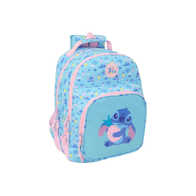 Sac à dos Stitch Waves bleu clair adaptable chariot
