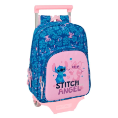 Sac à roulettes bleu foncé