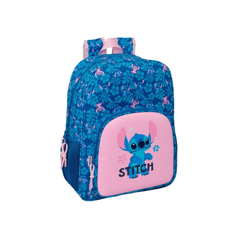 Sac à dos Stitch Lio bleu foncé adaptable chariot