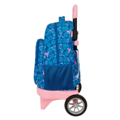 Mochila à roulettes Stitch bleu foncé