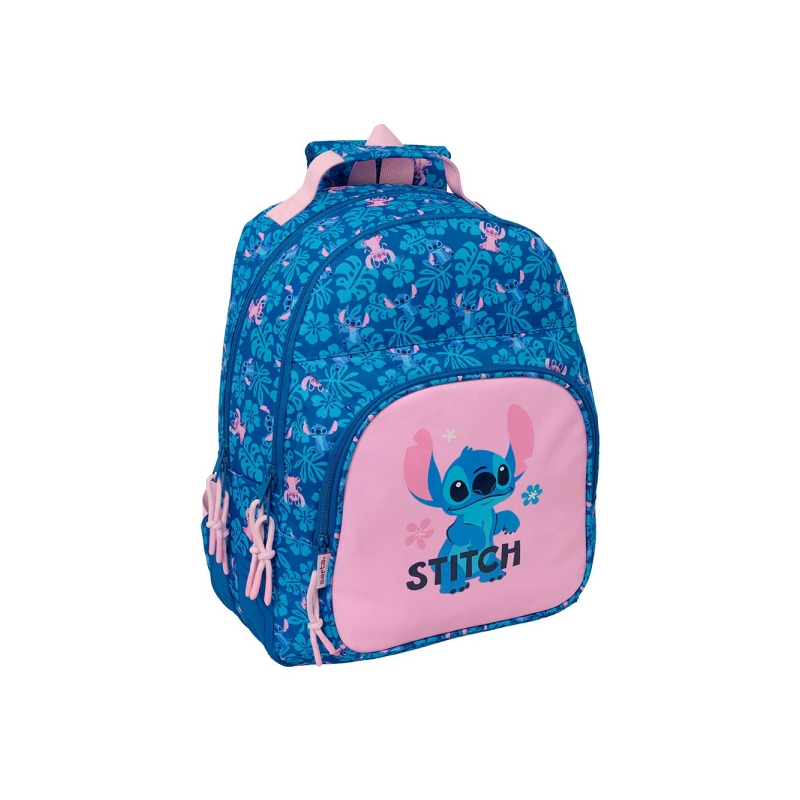 Sac à dos Stitch Lio bleu foncé adaptable chariot