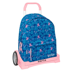 Sac à roulettes bleu foncé
