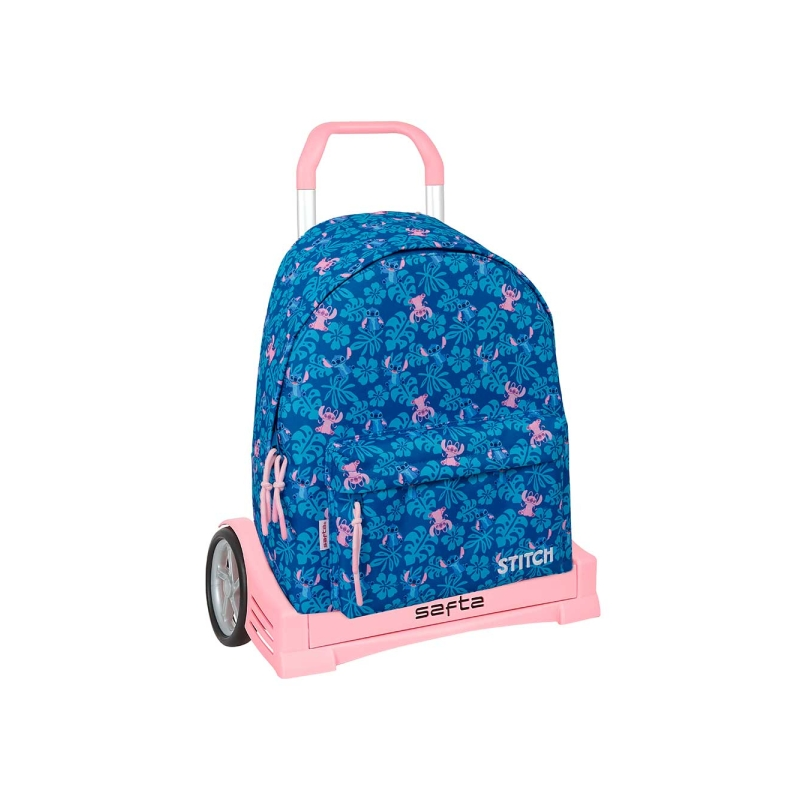Sac à roulettes Stitch Lio bleu foncé 33x42x15 cm Sac à roulettes Stitch Lio bleu foncé 33x42x15 cm
