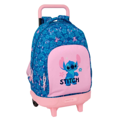 Sac à dos à roulettes bleu