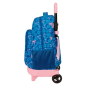 Sac à dos à roulettes Stitch Safta 33 L bleu foncé Sac à dos à roulettes Stitch Safta 33 L bleu foncé