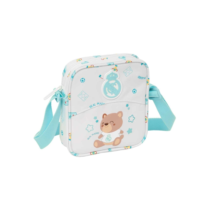 Sac bandoulière enfant Real Madrid blanc