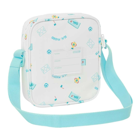 Sac bandoulière enfant Real Madrid blanc