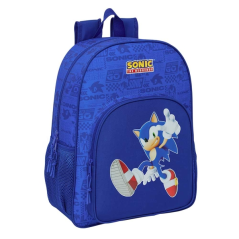 Sac à dos roulettes bleu foncé