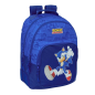 Sac à dos Sonic 2 compartiments bleu foncé renforcé Sac à dos Sonic 2 compartiments bleu foncé renforcé