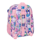 Sac à dos enfant Hello Kitty rose avec porte-bouteille