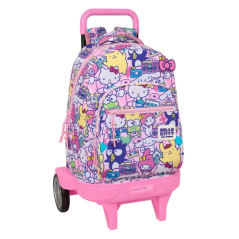 Sac à dos trolley Hello Kitty rose