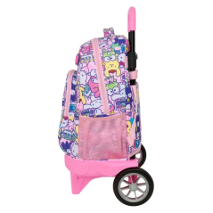 Sac à dos trolley Hello Kitty rose
